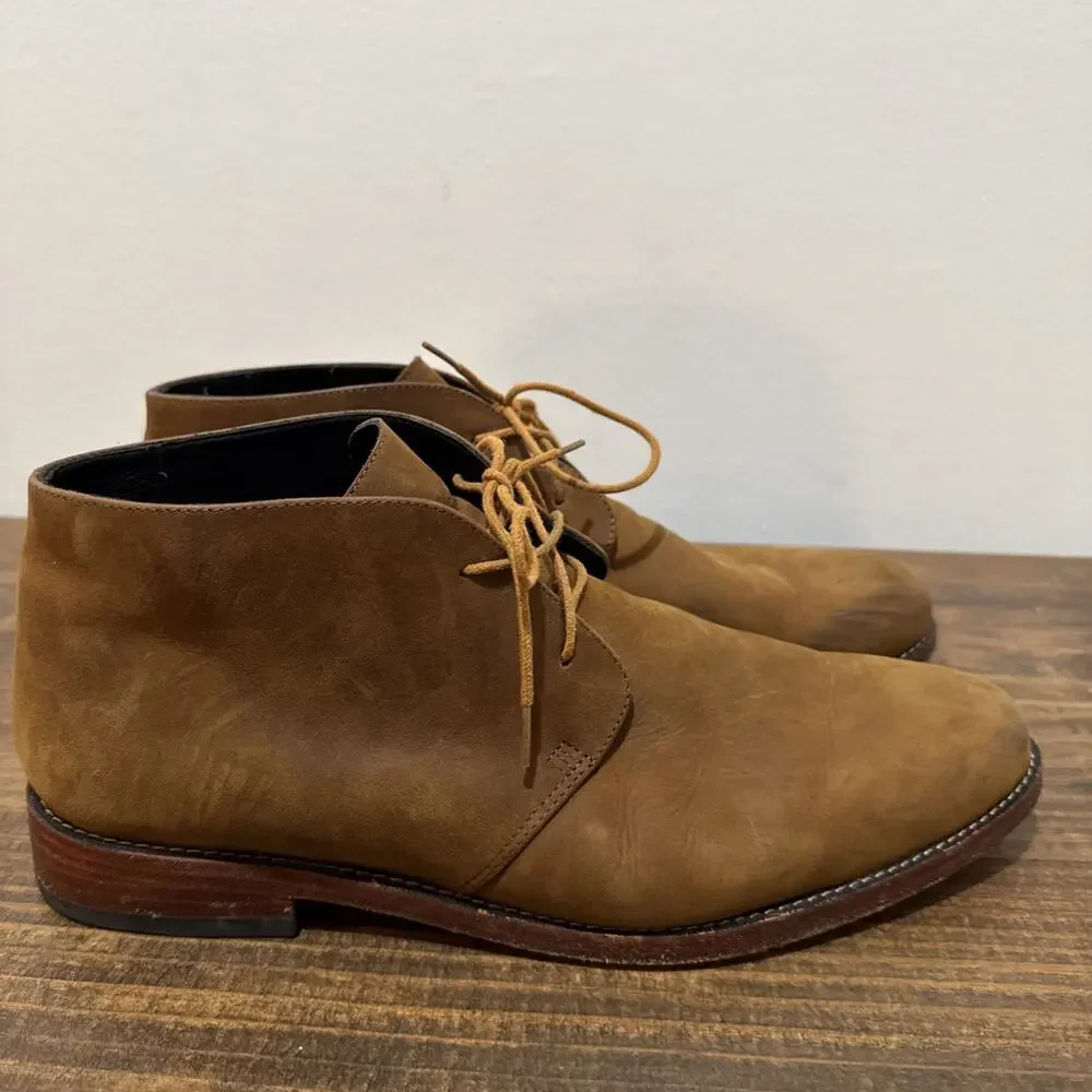 Nisolo Everyday Chukka Boots size 11 Tobacco Color